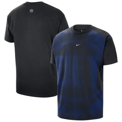 Detroit Pistons Nike 2026 Standard Issue Practice Icon T-Shirt - Black
