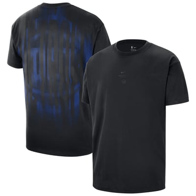 Detroit Pistons Nike 2026 Standard Issue Pre-Game Max 90 T-Shirt - Black
