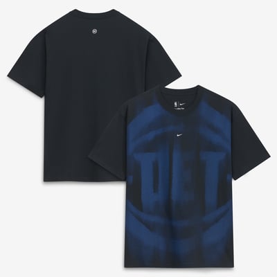Detroit Pistons Nike 2026/27 Standard Issue Practice Icon T-Shirt - Black