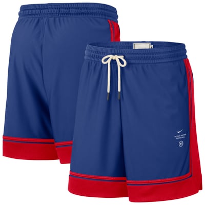 Detroit Pistons Nike 2026 Standard Issue Pre-Game Pro Shorts - Blue