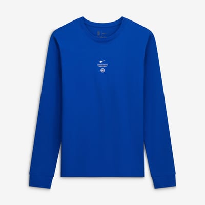 Detroit Pistons Nike 2026/27 Standard Issue Practice Long Sleeve T-Shirt - Blue