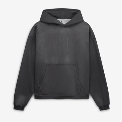 Detroit Pistons Nike 2026/27 Standard Issue Travel Washed Fleece Pullover Hoodie - Charcoal