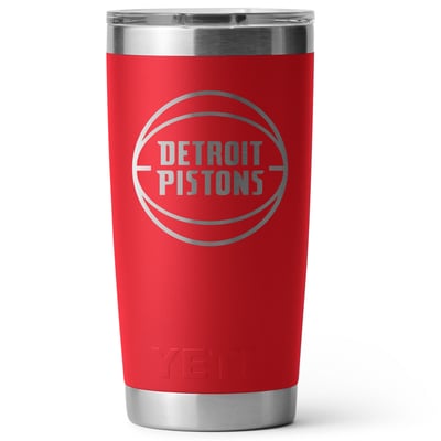  Detroit Pistons YETI 20oz. Rambler Tumbler with Magslider Lid