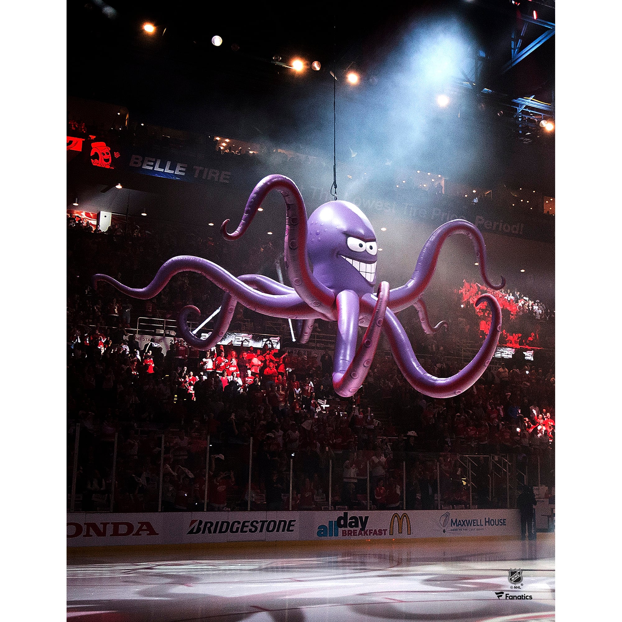 Detroit Red Wings Mascot Decal – Die Cut Sticker, NHL Team Logo