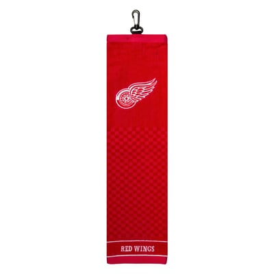 Detroit Red Wings 16" X 22" Tri-Fold Embroidered Scrubber Golf Towel