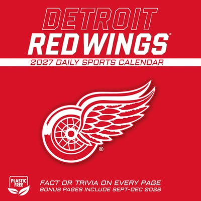Detroit Red Wings 2027 Box Calendar