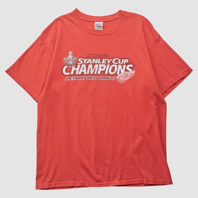 Detroit Red Wings Gildan 2008 T-shirt - Red - L by Fanatics Real Vintage