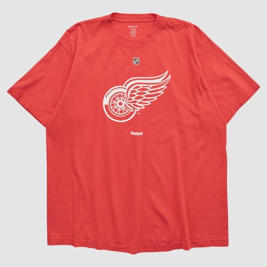 Detroit Red Wings Reebok 2000s T-shirt - Red - XL by Fanatics Real Vintage