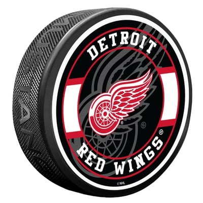 Detroit Red Wings Spotlight Hockey Puck