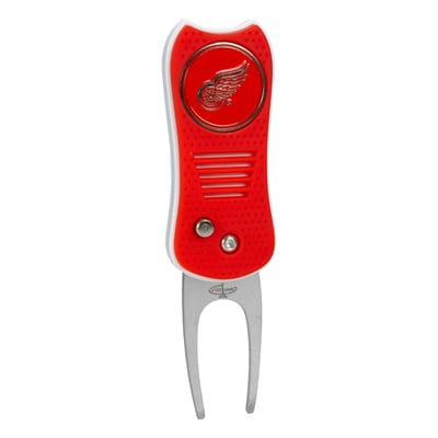 Detroit Red Wings Switchblade Divot Tool With Magnetic Ball Marker