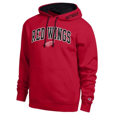 Detroit Red Wings Champion Contrast Hoodie - Red
