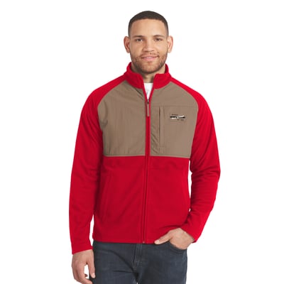 Detroit Red Wings Darius Rucker Collection by Fanatics Full-Zip Raglan Jacket - Red/Tan