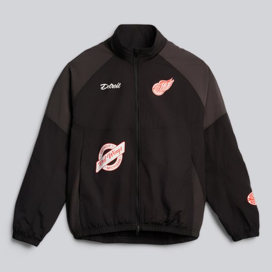 Detroit Red Wings lululemon Nylon Track Jacket - Black