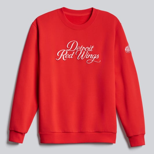 Detroit Red Wings lululemon Steady State Crew Sweatshirt - True Red