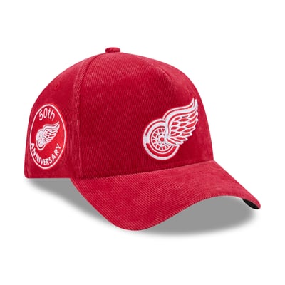 Detroit Red Wings New Era A-Frame 59FORTY Fitted Hat - Red