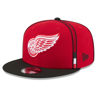 Detroit Red Wings New Era 9FIFTY Soutache Snapback Hat - Red/Black