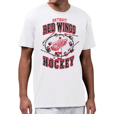 Detroit Red Wings Starter Tilly T-Shirt - White
