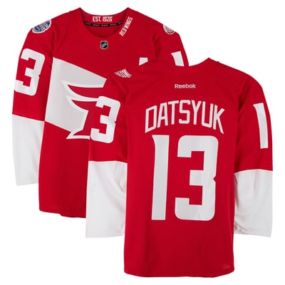 Pavel Datsyuk Detroit Red Wings Fanatics Authentic Practice-Used #13 Red Jersey vs. Colorado Avalanche on February 27, 2016 