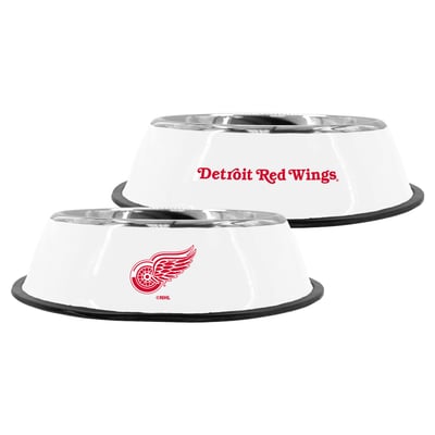Detroit Red Wings The Memory Company 9" Stainless Steel Pet Bowl