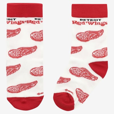  Detroit Red Wings Starter Toddler All-Over Print Socks - White