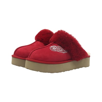 Detroit Red Wings Cuce Unisex Team Color Slipper Boots