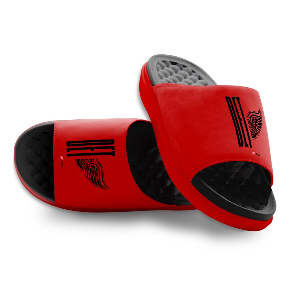 ISlide Detroit Red Wings Unisex Split Logo Motive Slide Sandals