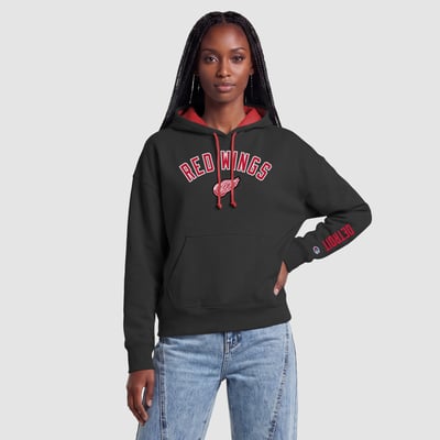 Detroit Red Wings Champion Women's Hoodie - Black