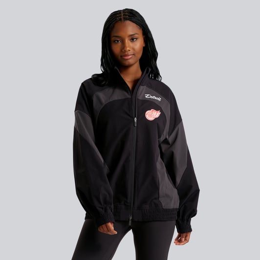 Detroit Red Wings lululemon Women's Golden Hour Color Block Train Jacket - Black