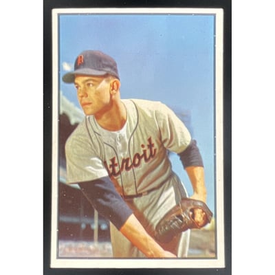1953 Bowman Color #4 Art Houtteman