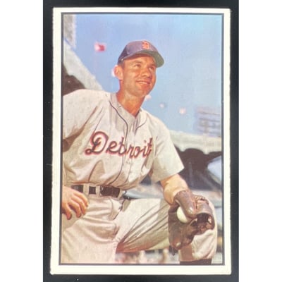 1953 Bowman Color #91 Steve Souchock