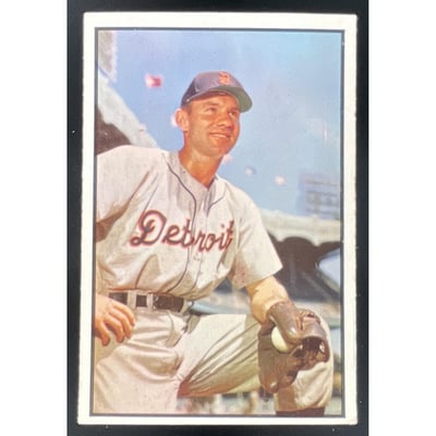 1953 Bowman Color #91 Steve Souchock