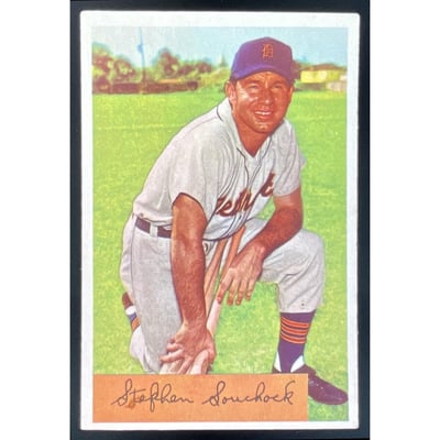 1954 Bowman #103a Steve Souchock