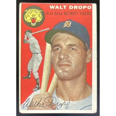 1954 Topps #18 Walt Dropo