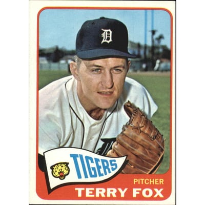 1965 Topps #576 Terry Fox SP