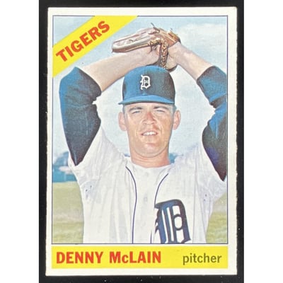 1966 Topps #540 Denny McLain SP