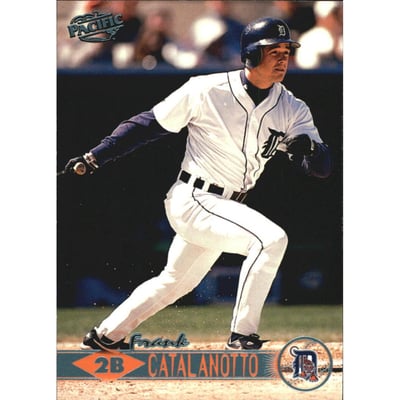 1999 Pacific Platinum Blue #159 Frank Catalanotto