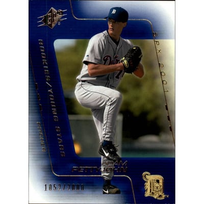 2001 SPx #95 Adam Pettyjohn YS RC