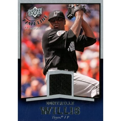 2008 Upper Deck Timeline Memorabilia #DW Dontrelle Willis