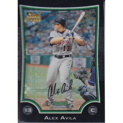 2009 Bowman Chrome Draft X-Fractors #BDP13 Alex Avila