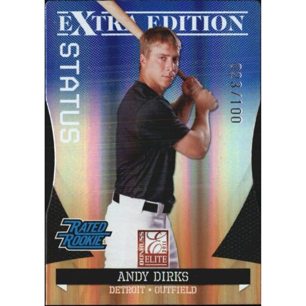 2011 Donruss Elite Extra Edition Status #23 Andy Dirks