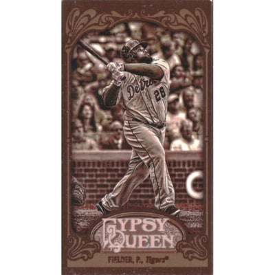 2012 Topps Gypsy Queen Mini Sepia #160 Prince Fielder