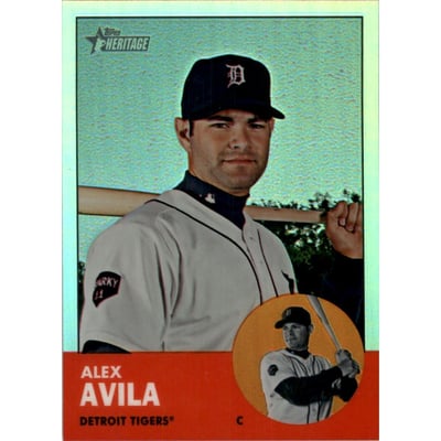 2012 Topps Heritage Chrome Refractors #HP85 Alex Avila