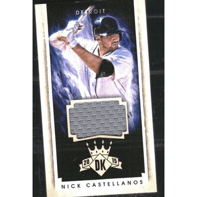 2015 Diamond Kings DK Minis Materials #220 Nick Castellanos/99