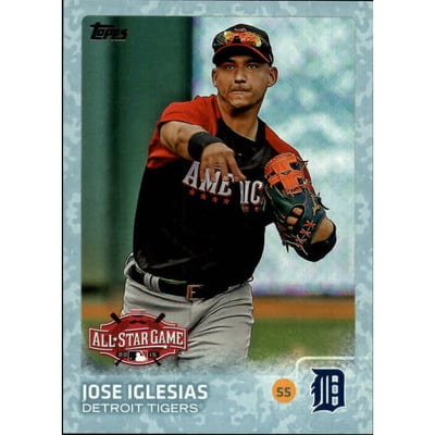 2015 Topps Update Snow Camo #US282 Jose Iglesias