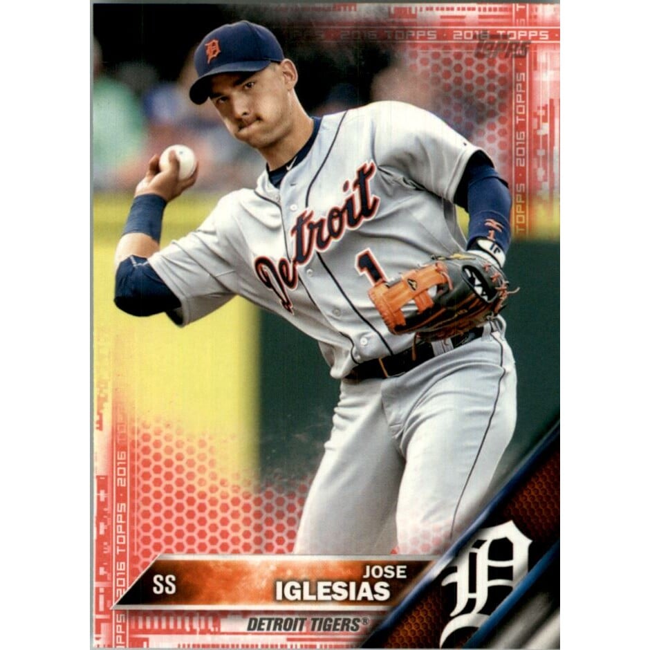 2016 Topps Mini Red #144 Jose Iglesias