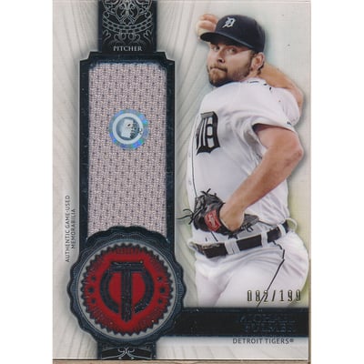 2017 Topps Tribute Stamp of Approval Relics #SOAMF Michael Fulmer