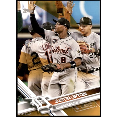 2017 Topps Update 5x7 Gold #US94 Justin Upton
