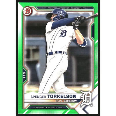 2021 Bowman Draft Green #BD20 Spencer Torkelson