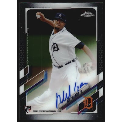 2021 Topps Chrome Rookie Autographs #RARG Rony Garcia