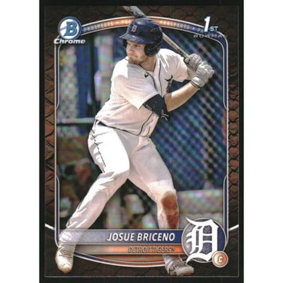 2025 Bowman Chrome Prospects Reptilian Refractors #BCP13 Josue Briceno